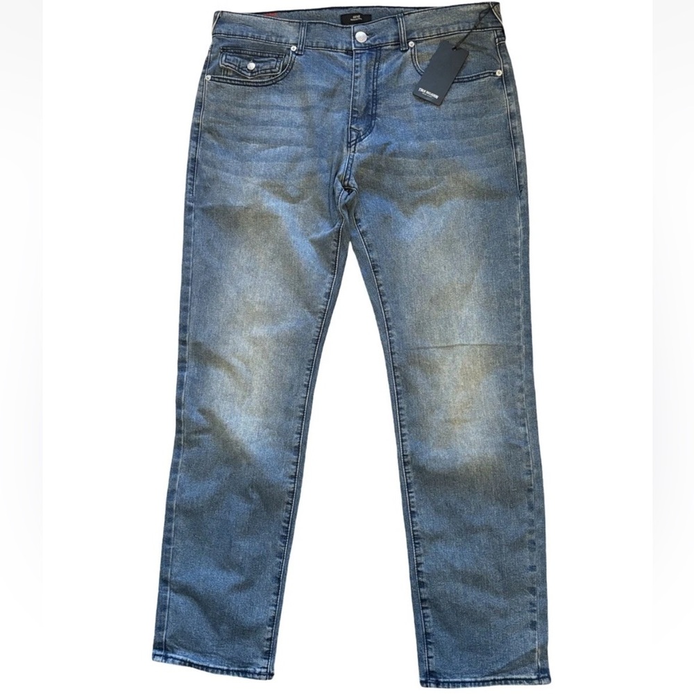 True Religion 40 x‎ 32 Geno Relaxed Slim Jeans New